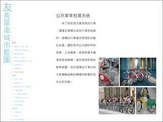 971023 ［討論］友善單車城市藍圖