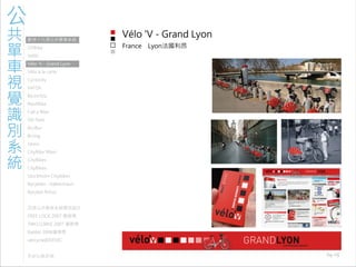 971030 ［討論］現有公共單車系統視覺識別