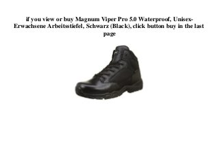 cheapest magnum boots