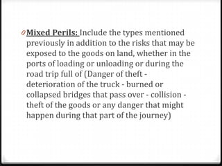 Risks and Marine Insurance of Oil Tanker | PPTX