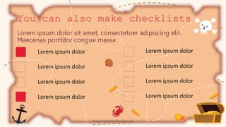 Pirate Treasure Activities for Elementary - Free Google Slides theme ...
