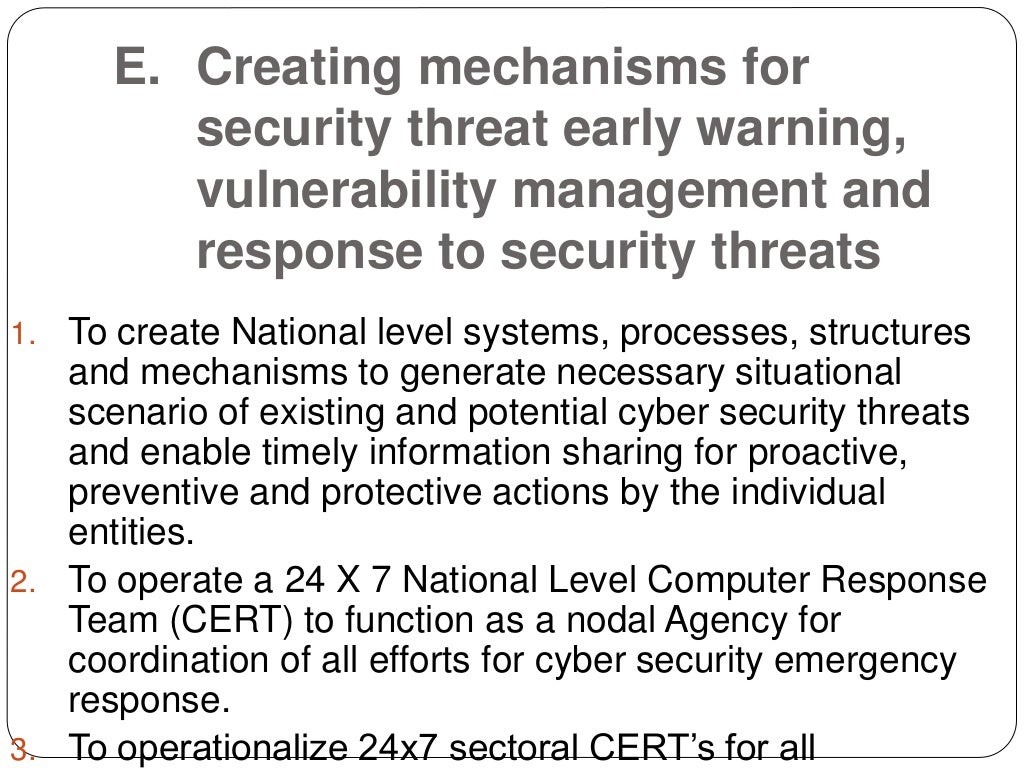 National Cyber Security Policy-2013