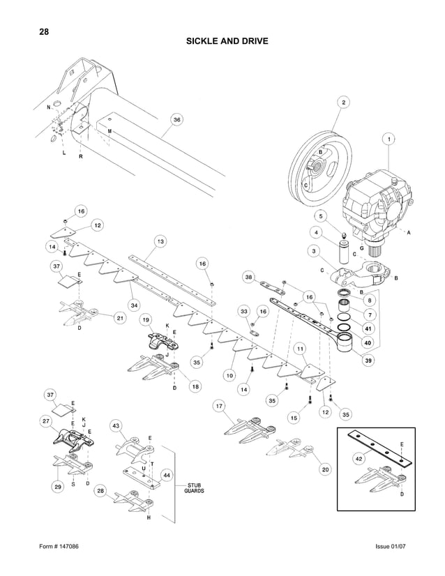 Macdon 973 hh and 974 fd parts catalog PDF