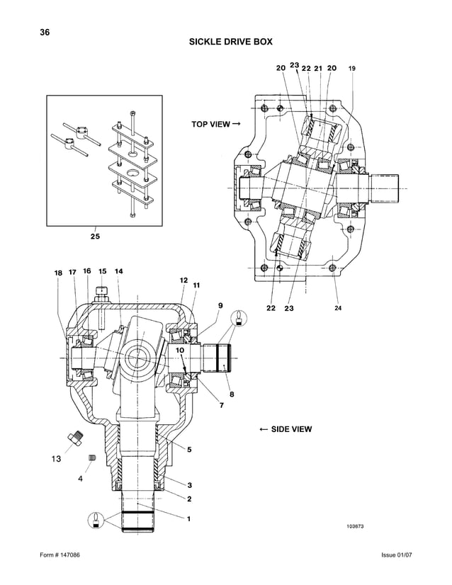 Macdon 973 hh and 974 fd parts catalog PDF