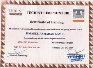 Ismail Certificates | PDF