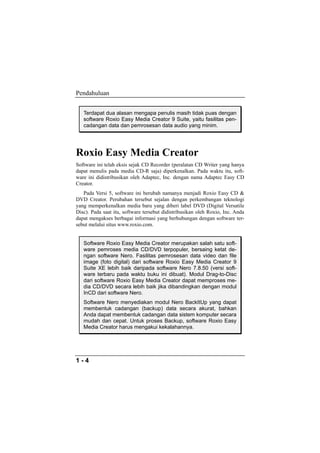 Roxio Easy Media Creator Suite XE | PDF