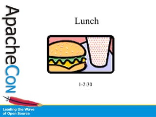 Lunch
1-2:30
 