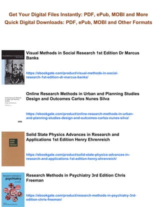 Visual Research Methods in Design Henry Sanoff | PDF
