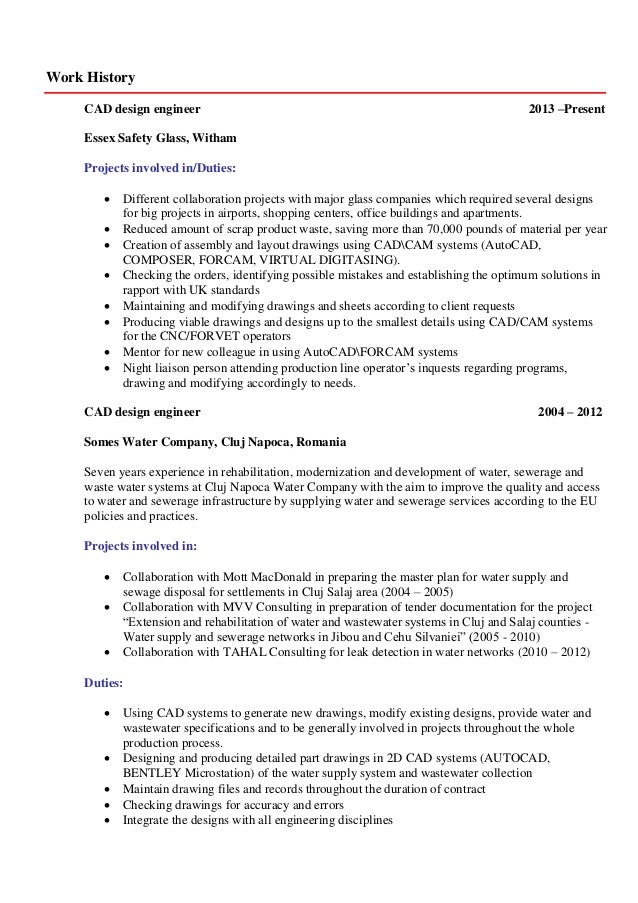 petru albu cad designer cv cad cv