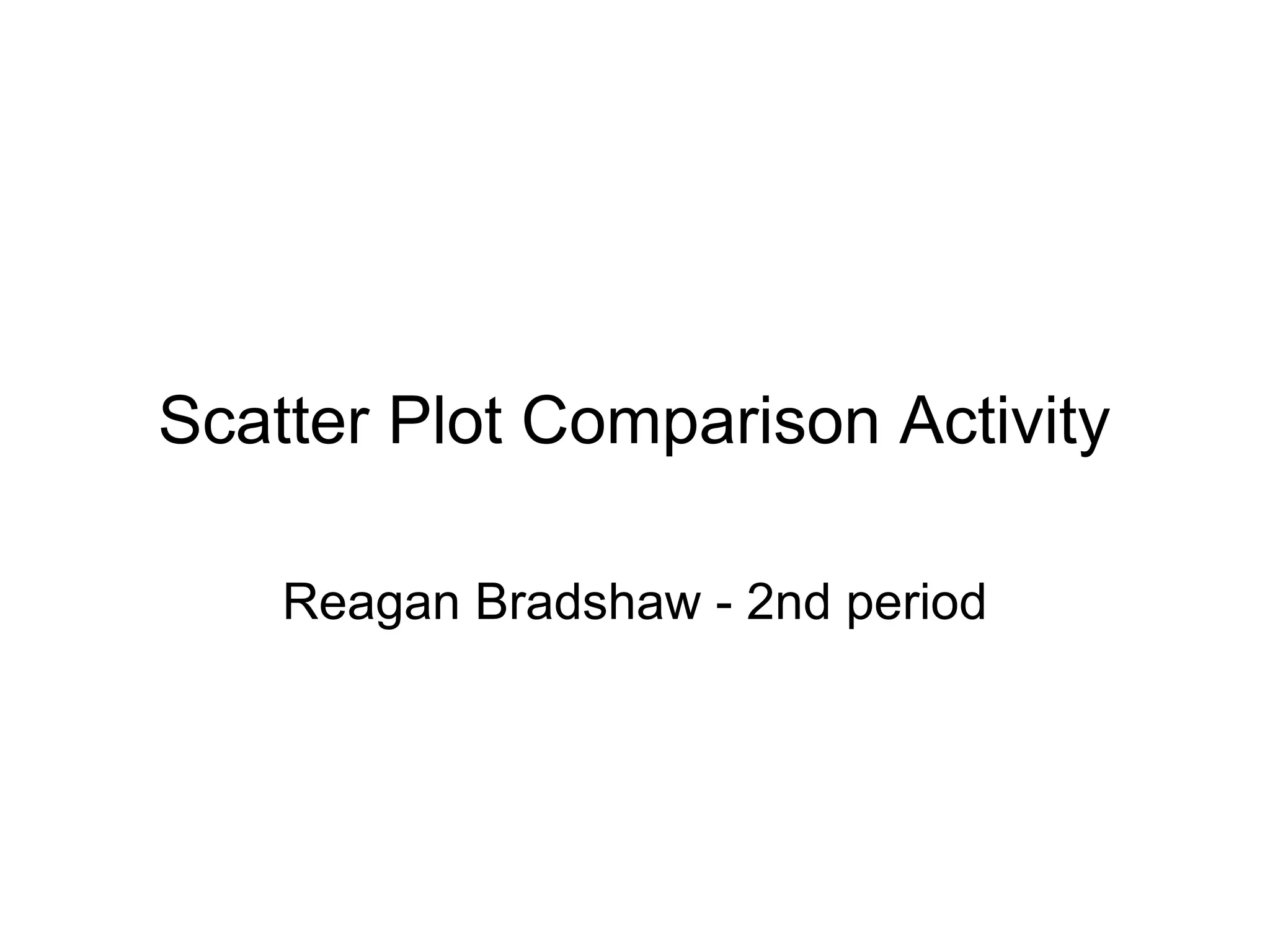 Scatter Plot Comparison Activity PPT scatter-plot-comparison-activity-ppt