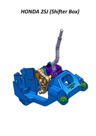 HONDA 2SJ (Shifter Box)
 