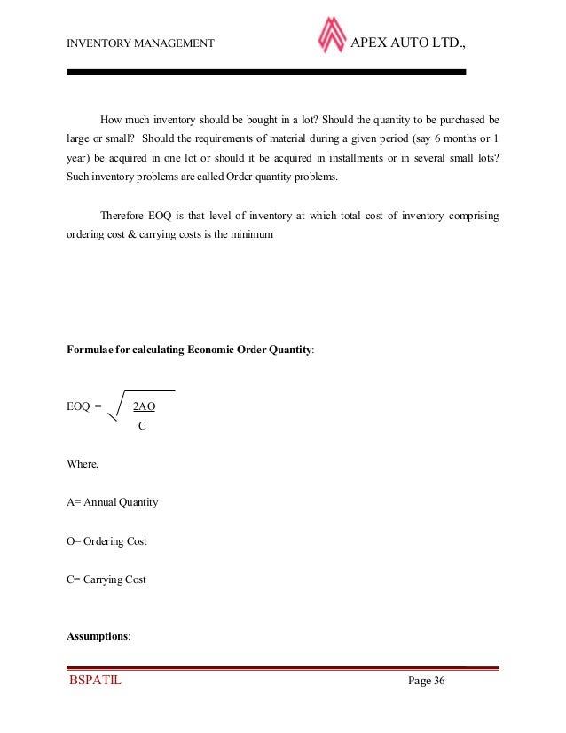 inventory management project report Hi, will be uploading the full completed project report shortly for now will now upload the basic information abt the report advertisements. inventory management project report Hi, will be uploading the full completed project report shortly for now will now upload the basic information abt the report advertisements.