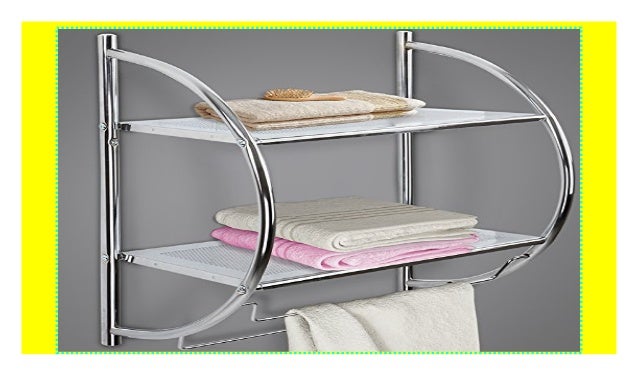 Jago Badezimmer Regal Mit 2 Ablagen Masse Ca 54 X 45 X 26 Cm