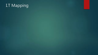 I.T Mapping
 