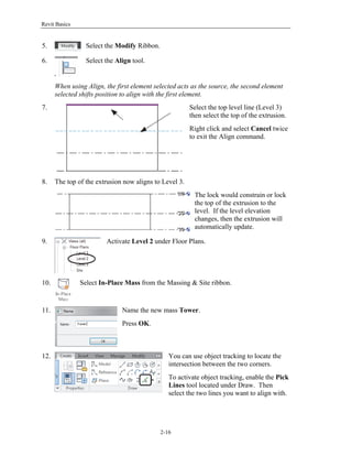 revit architecture basics | PDF