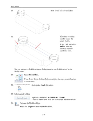 revit architecture basics | PDF