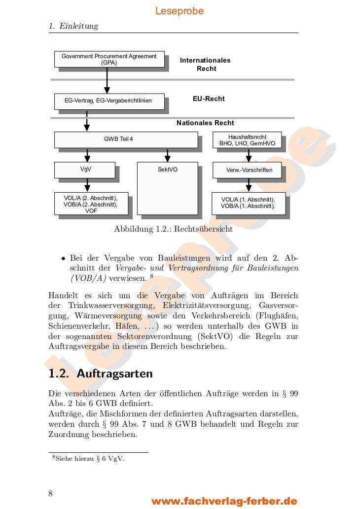 Praxisratgeber Vergaberecht - Fristen im Vergabeverfahren - Leseprobe