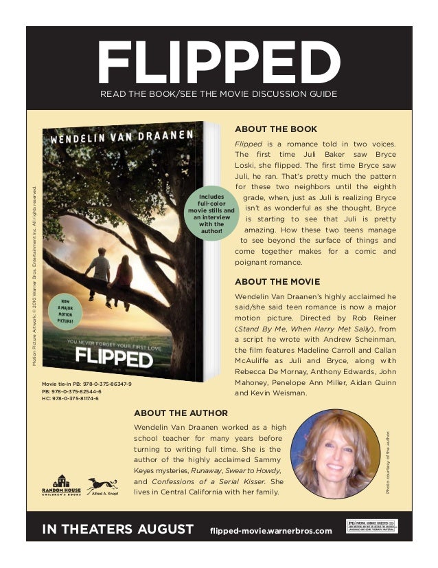 Flipped book and movie available now at