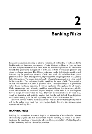 Risk management in banking | PDF