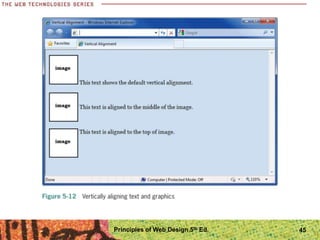 Principles of Web Design 5th Ed. 45
 