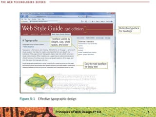 Principles of Web Design 5th Ed. 5
 