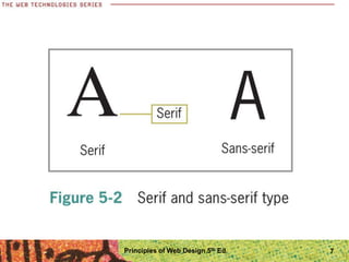 Principles of Web Design 5th Ed. 7
 