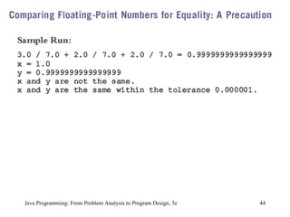 Java Programming: From Problem Analysis to Program Design, 5e 