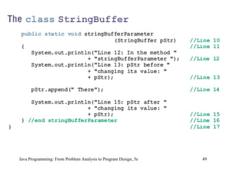 Java Programming: From Problem Analysis to Program Design, 5e 