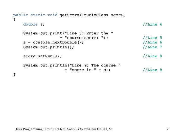 program design ppt