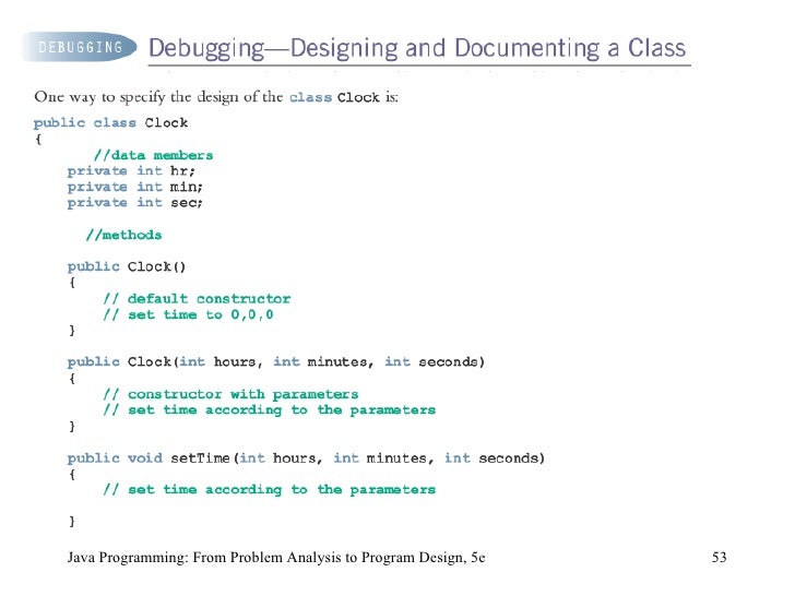 program design ppt