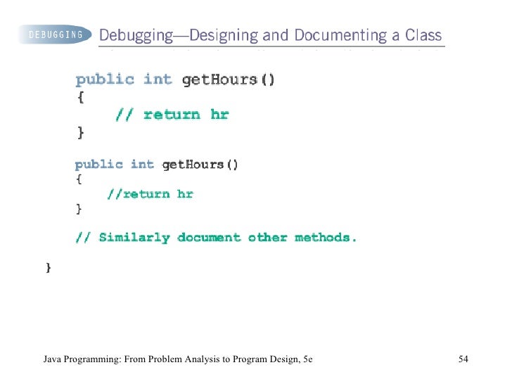 program design ppt