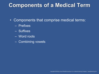 Component Medical Definition Medical Terminology | PPTX