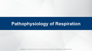 Copyright © 2021 by Public Safety Group, A Division of Jones & Bartlett Learning. www.psglearning.com. Background texture © Bunphot/Getty Images.
Pathophysiology of Respiration
 