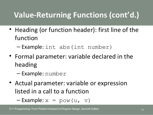 Functions ppt ch06
