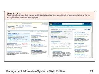 Management Information Systems, Sixth Edition   21
 