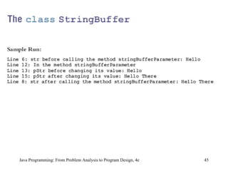 Java Programming: From Problem Analysis to Program Design, 4e 