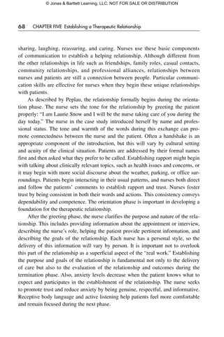 The Nurse & Patient Relationship | PDF