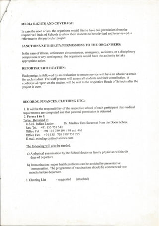 Leprosy project information sheet