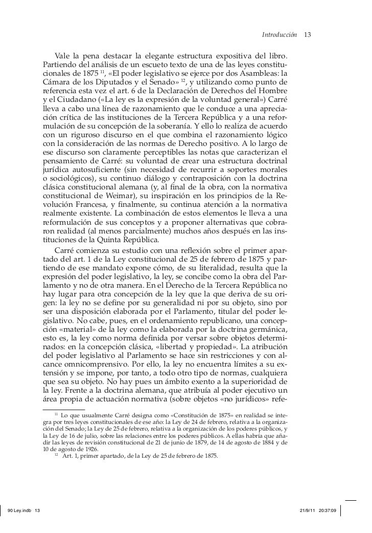 Carré De Malberg Contribution à La Théorie Générale De L'etat