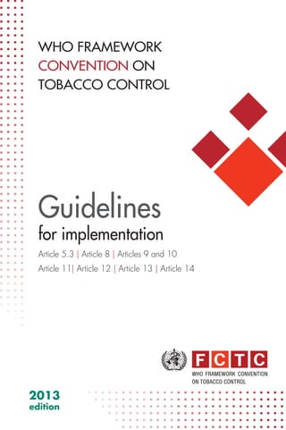 WHO FRAMEWORK 2014-TABACCO CONTROL | PDF