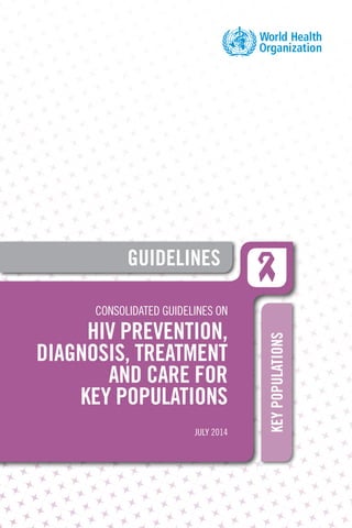 Consolidated guidelines on HIV prevention, diagnosis, treatment and ...