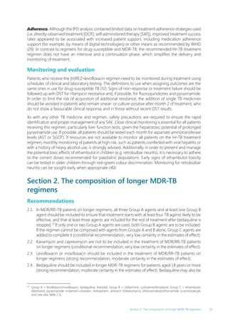 WHO consolidated guidelines on drug-resistant tuberculosis treatment ...
