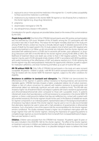 WHO consolidated guidelines on drug-resistant tuberculosis treatment ...