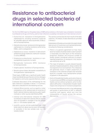 Antimicrobial resistance: global report on surveillance 2014 | PDF