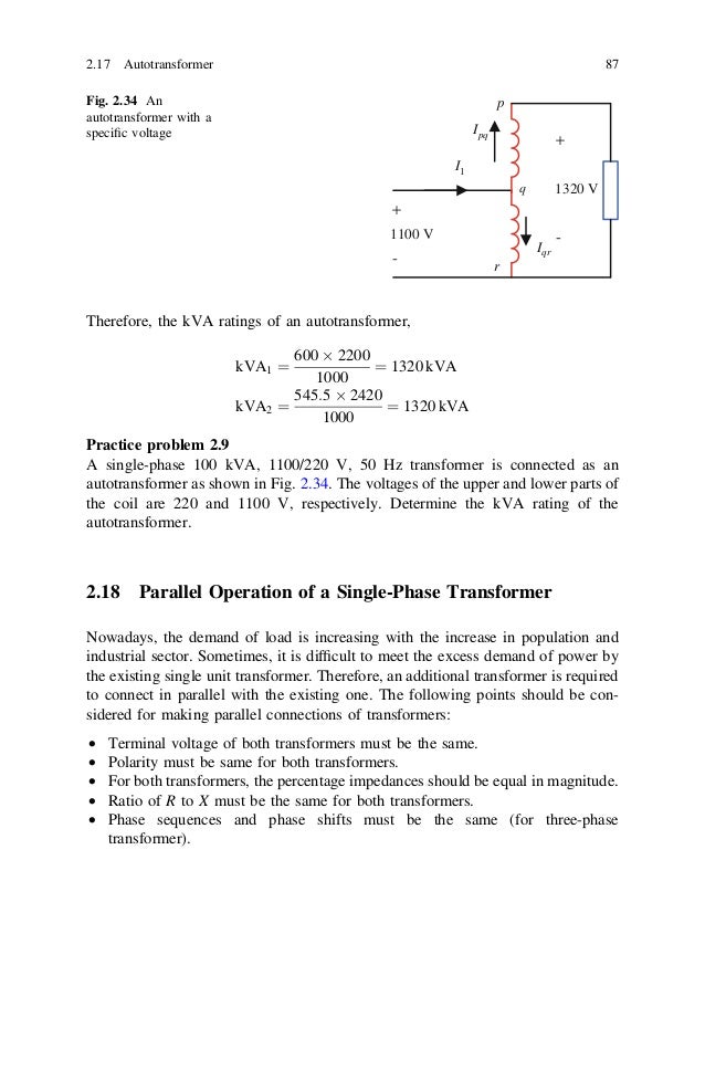 Transformer Working Principle