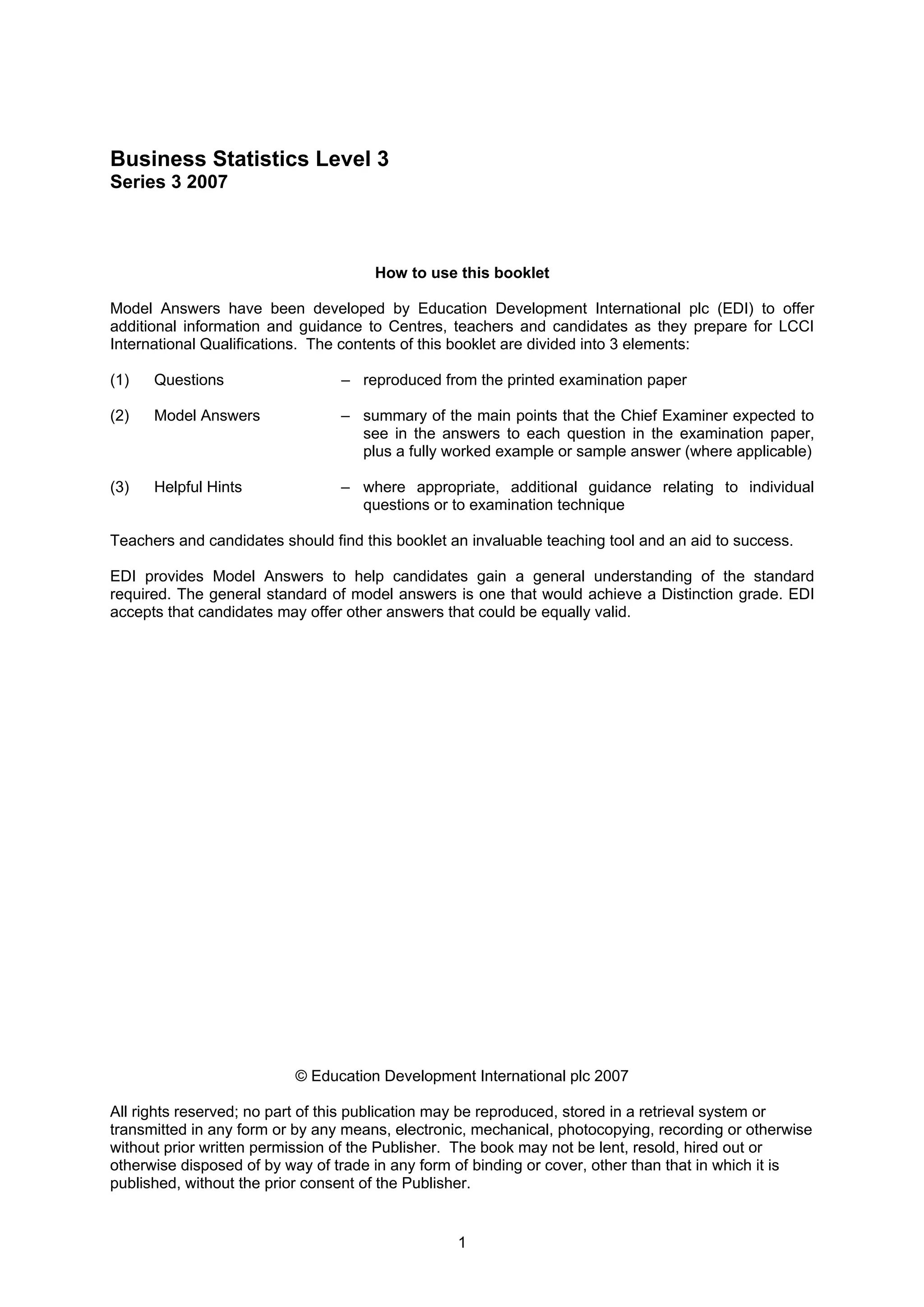 97901279 business-statstics-series-3-2007-code3009 | PDF