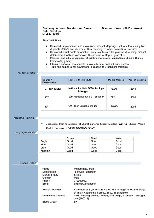 Resume | PDF