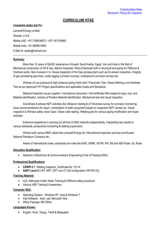 QA QC Inspector Resume Sample MintResume, 55% OFF