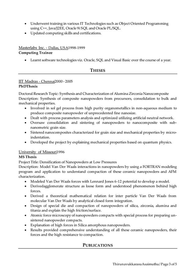 Cv dr thirunavukkarasu asaimithu1 pumped docx chemistry science