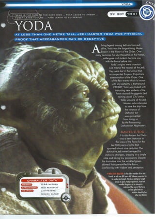 Star Wars Fact File Yoda
